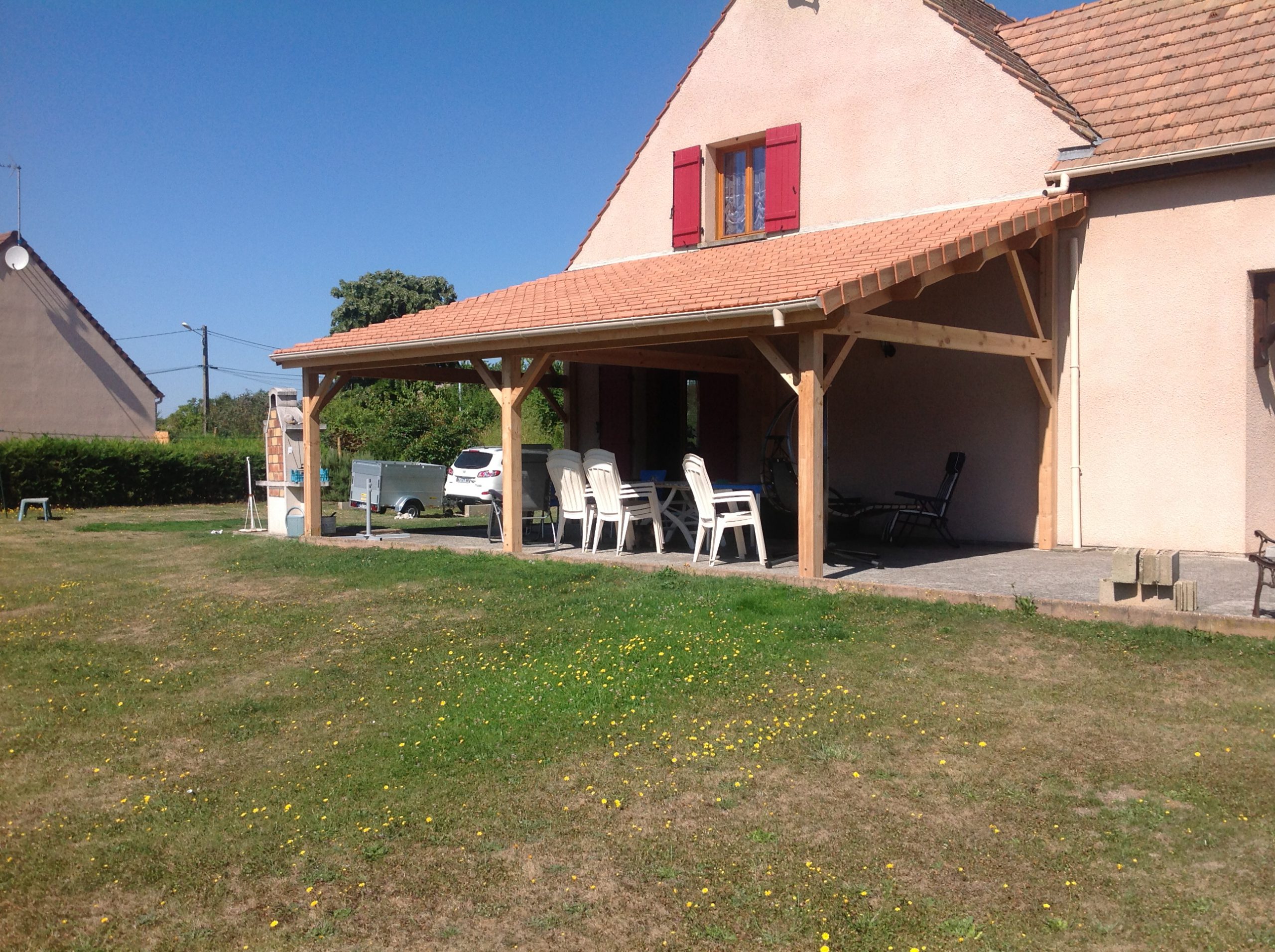 charpente terrasse